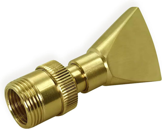 Fountain Nozzle Heads, Fan-shaped or Flat Fountain Nozzle Heads for Garden or Park Pond & Fountain Pool V1188-WSZ-A-2303