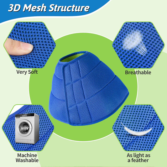 Soft Dog Cone for Dogs After Surgery, Breathable Dog Cones for Large Medium Small Dogs and Cats Anti-Lick V1188-WSZ-A-2350