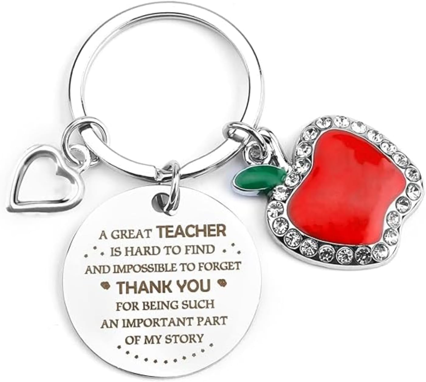 Personalized Teacher Appreciation Keychain, Thank You Gifts for Teachers V1188-WSZ-A-2870