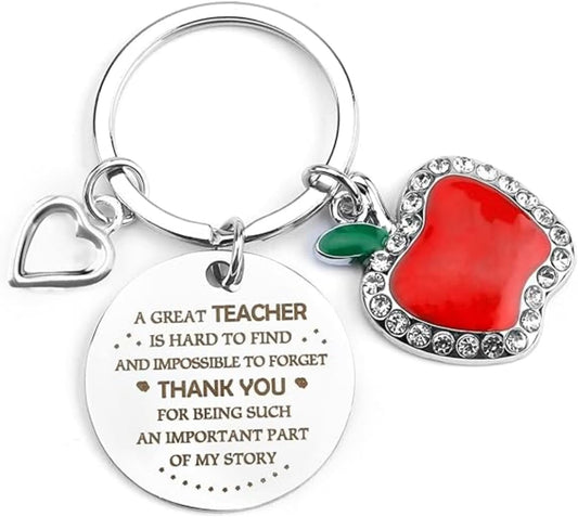 Personalized Teacher Appreciation Keychain, Thank You Gifts for Teachers V1188-WSZ-A-2870