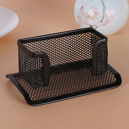 4 Pcs Desktop Mesh Business Card Holder Memo Holder for School Office Desk V1188-WSZ-A-458