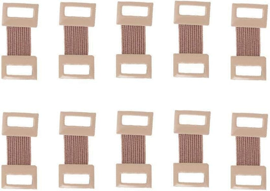 10pcs Skin Color Elastic Bandage Clips,Bandage Wrap Clips Stretch Metal Clips,Ace Bandage,Large V1188-WSZ-A-513