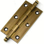 4Pack Decorative Antique Brass Kitchen Cabinet Hinges Bronze Furniture Cupboard Door Butt Hinges 3inch (4,3") V1188-WSZ-A-546