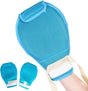 Dementia Restraint Gloves -2 Pcs, Adult No Scratch Mitts for Elderly Hand Safety Protective V1188-WSZ-A-825