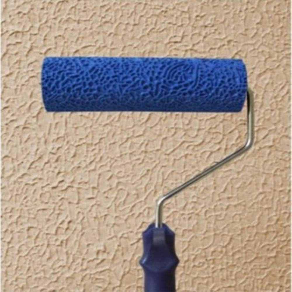 8 inch Texture Paint Roller Printing Tool Diatom mud Construction Tool Art Paint Texture Wall Paint Tool V1188-WSZ-A-864