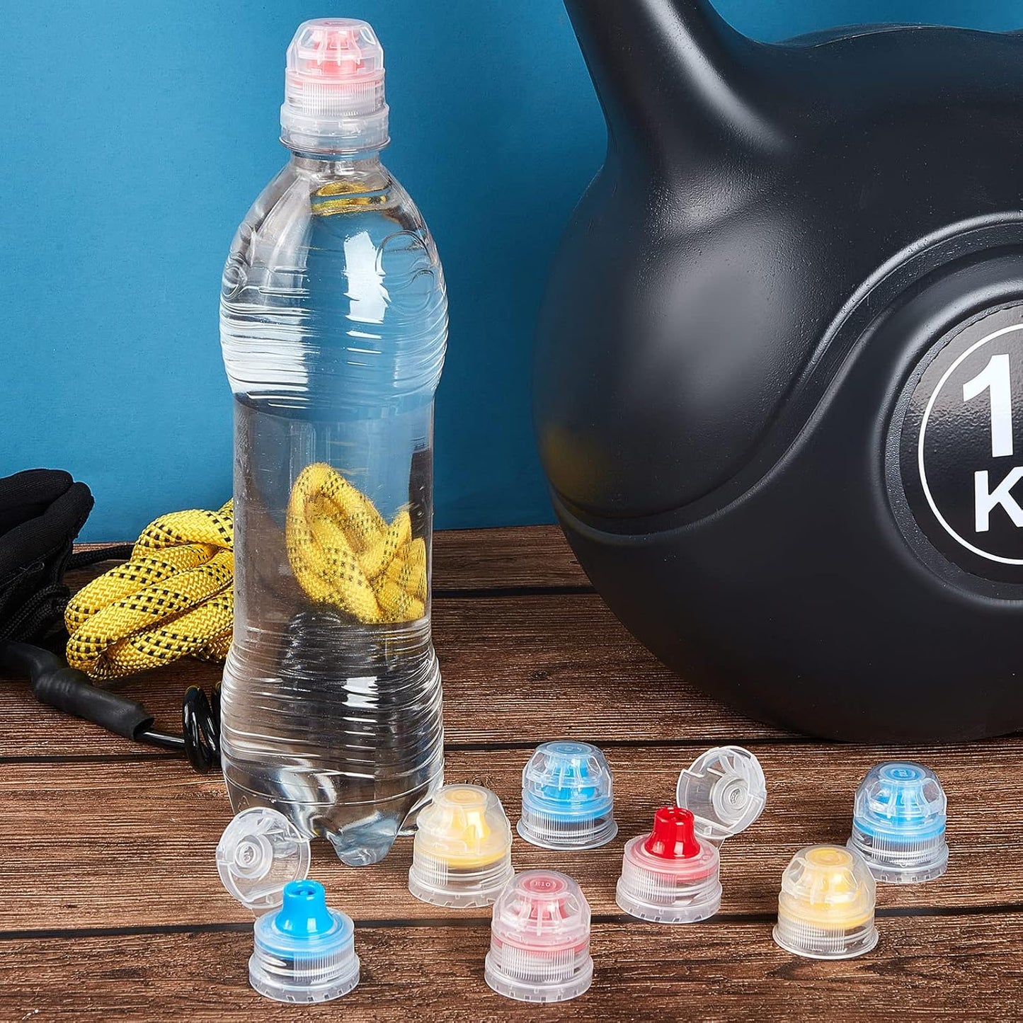 30 Pcs 28 mm Push Pull Replacement Caps Reusable Colorful Plastic Soda Twisted Water Bottle Lid Top Suitable V1188-WTJ-AM-0127