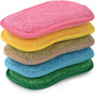 Multipurpose Kitchen Scrub Sponges, Heavy Duty Cleaning Non-Scratch Scrub Sponge, Reusable Microfiber Sponge V1188-WTJ-FR-21096