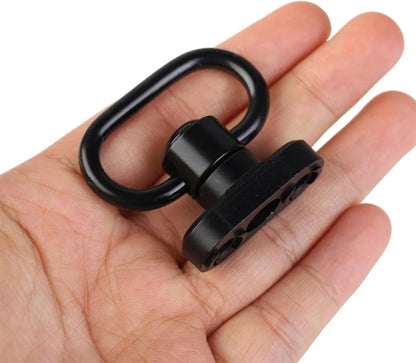 QD Sling Mount kit Rail Adapter Adaptor Push Button Quick Release Strap Buckle, Black V1188-WTJ-LZZ-00642