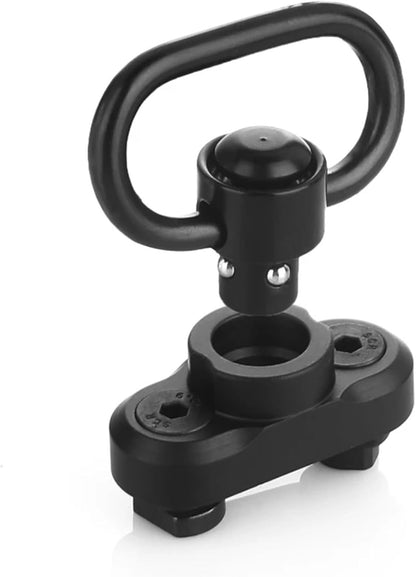 QD Sling Mount kit Rail Adapter Adaptor Push Button Quick Release Strap Buckle, Black V1188-WTJ-LZZ-00642