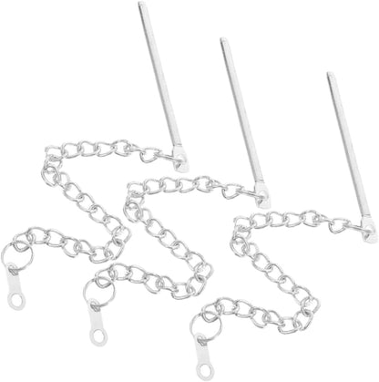 3pcs Reliable Steel Fixing Accessories for Garden Patio Parasols Compatibility for Support V1188-WTJ-LZZ-00822