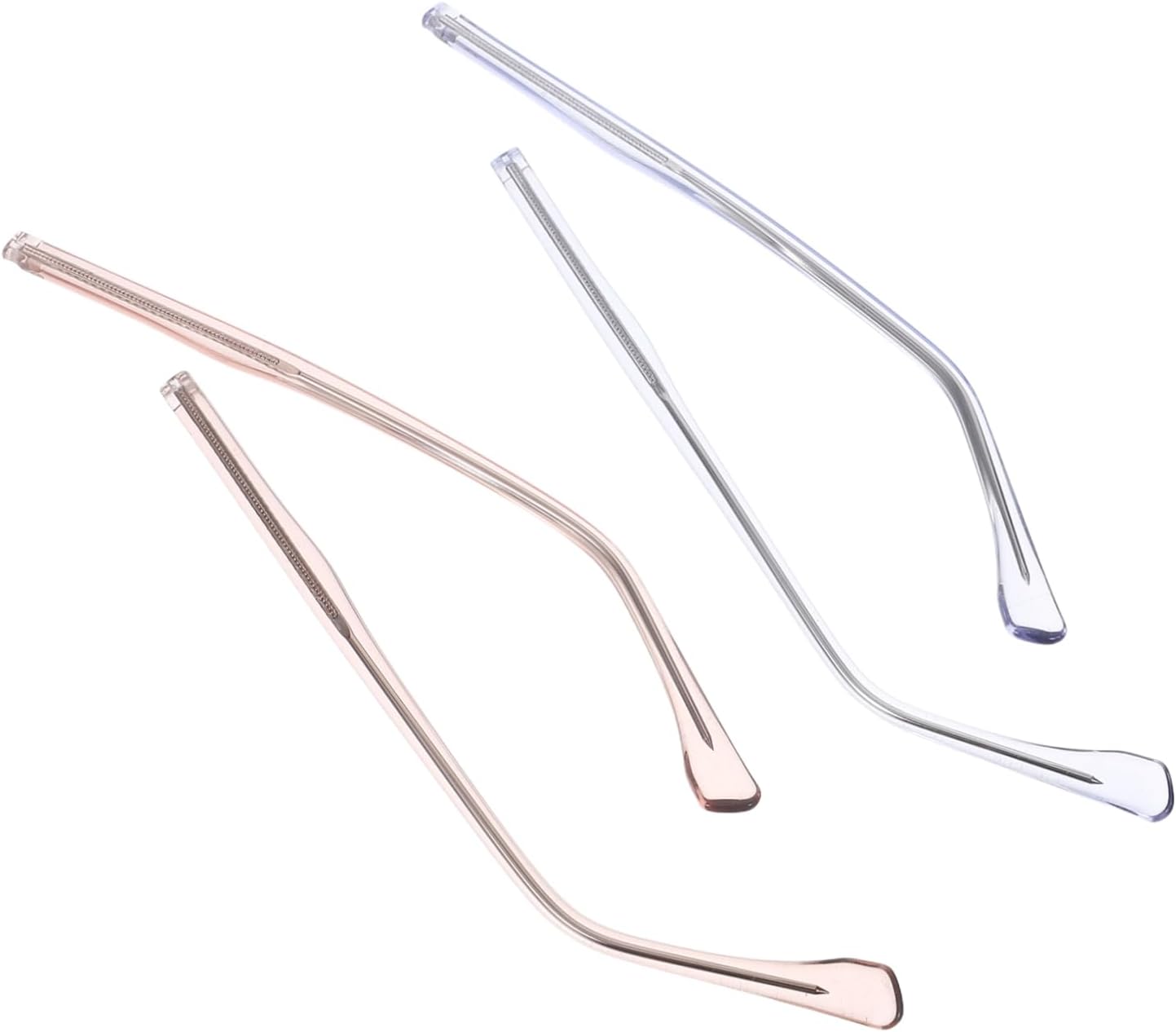 2Sets Glasses Arm Replacement Eyewear Frame Legs for Stylish Spectacle Repair Lightweight Durable Design for V1188-WTJ-LZZ-01070