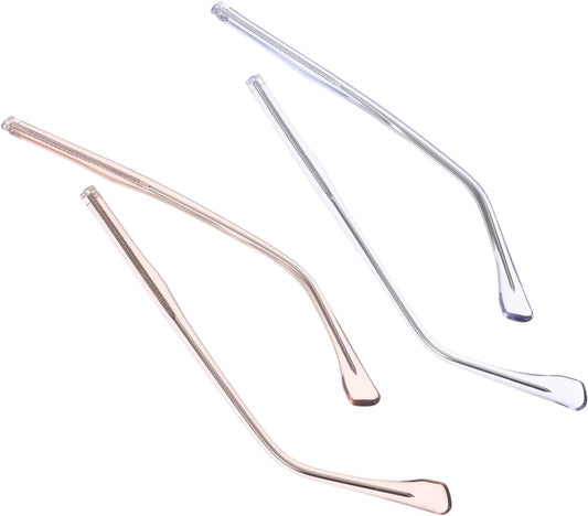 2Sets Glasses Arm Replacement Eyewear Frame Legs for Stylish Spectacle Repair Lightweight Durable Design for V1188-WTJ-LZZ-01070