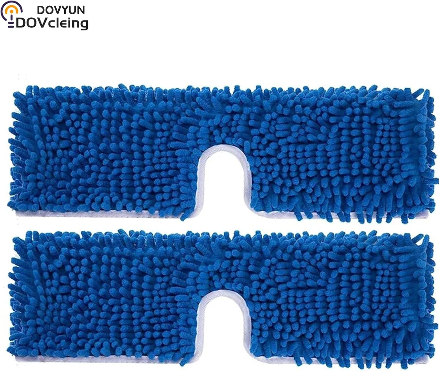 2 Pack Microfiber Mop Refills Compatible with O-Cedar Dual-Action Flip Mop Resuable Replacement Mop Heads for V1188-WTJ-LZZ-01468