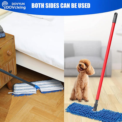 2 Pack Microfiber Mop Refills Compatible with O-Cedar Dual-Action Flip Mop Resuable Replacement Mop Heads for V1188-WTJ-LZZ-01468