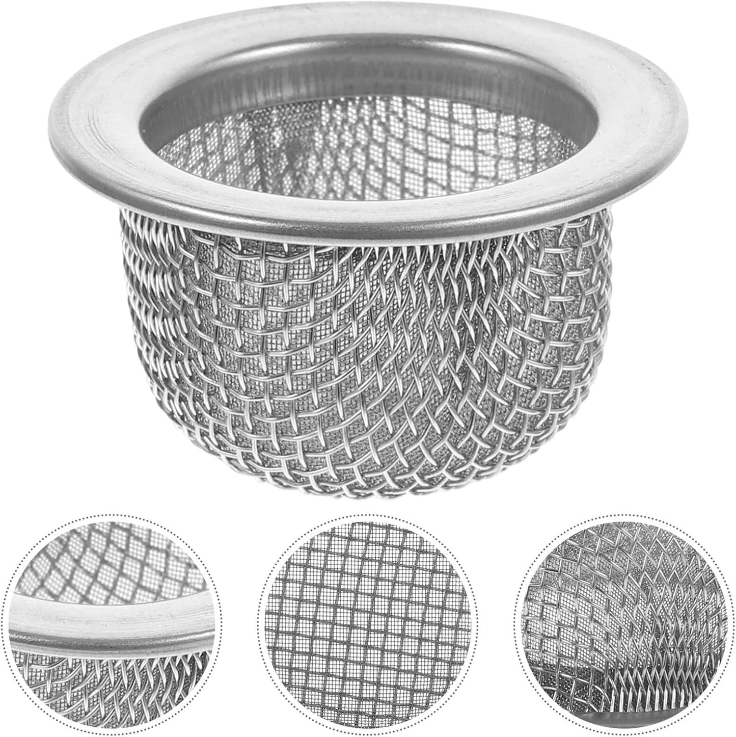 Stainless Steel Screen Filters, 10pcs 34mm Mesh Strainers, Double Screen Filter, Cocktail Smoker Filter V1188-WTJ-LZZ-01738