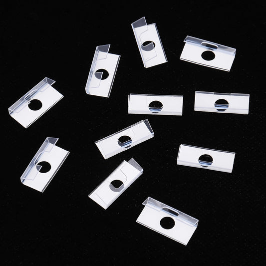 600 Pcs Clear Hangers Ear Jewelry Plastic Clothes Hanger Earring Display Hook Adhesive Ear Ring Hooks White V1188-WTJ-LZZ-01922