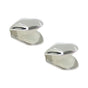 4pcs Silver Plated Small Single Tooth Cap Hip Hop Teeth Grill Decoration V1188-WTJ-LZZ-01926