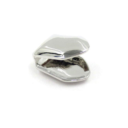 4pcs Silver Plated Small Single Tooth Cap Hip Hop Teeth Grill Decoration V1188-WTJ-LZZ-01926