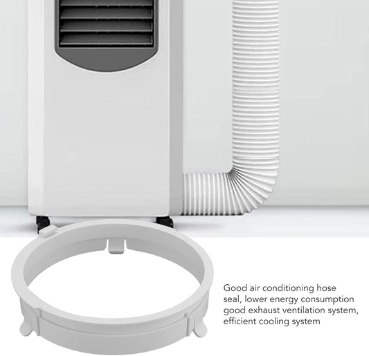 Air Conditioner Hose Connector, ABS Adjustable Exhaust Duct Interface Fitting Adapter for Midea 1.5P Mobile V1188-WTJ-QDH-01550