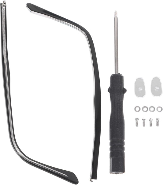 1 Pair Metal Glasses Replacement Temple, Eyeglass Arms Legs Replacement, Glasses Repair Kit Universal Glasses V1188-WTJ-QDH-02295