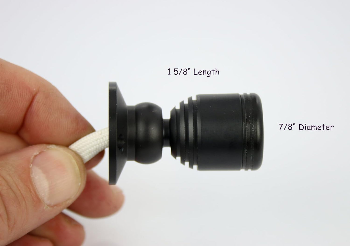 Micro Pivoting LED Spotlight - 1 Watt High Power LED Lamp - Tiny Size, Cool White LED, 12 to 28VDC V1188-WTJ-SJH-0434