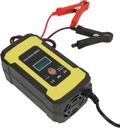 Pulse Repair Charger, Car Battery Charger Flame Resistant for Battery (US Plug) V1188-WTJ-SJH-0472