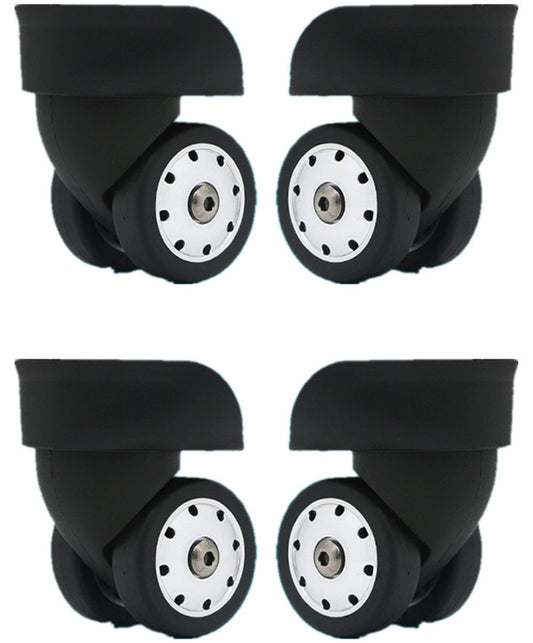 Replacement Luggage Wheels W046# S Size (Di Long) Replacement Plastic Wheels/Luggage Spinner Wheels (2 V1188-WTJ-SJH-0750