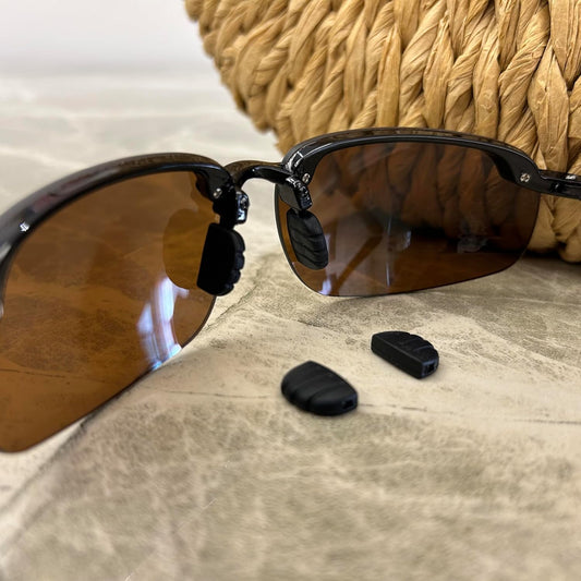 2Pair Maui Jim Sunglasses Nose Pads Replacement Martini Sport Sunglasses Nose Pads,Silicone Push on Nose Pads V1188-WTJ-SJH-0772