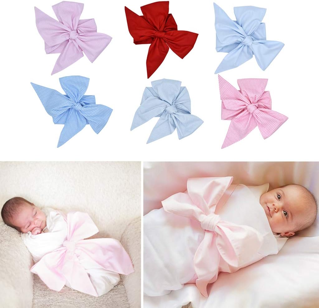 Newborn Swaddle Sash Maternity Bow Sash Baby Swaddle Photography Shoot Prop - 5# V1188-WTJ-SJH-1522