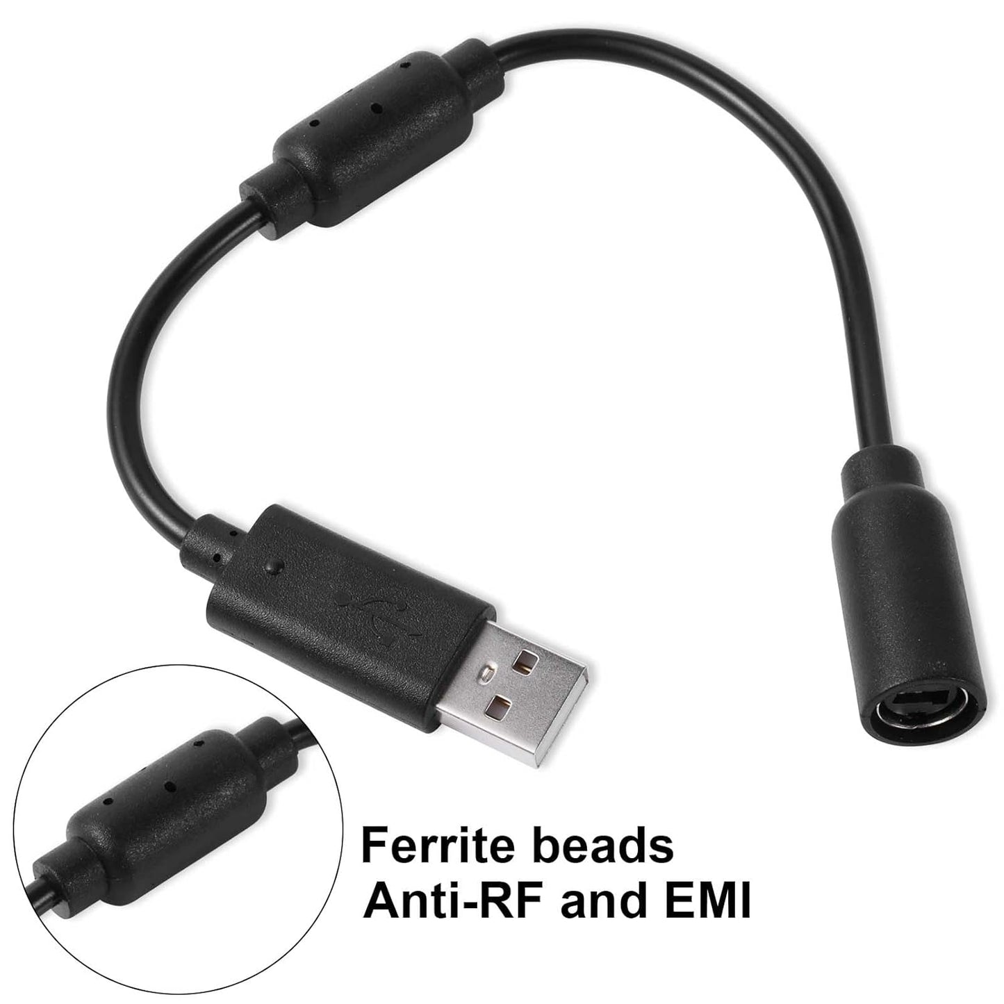 Usb Breakaway Cable, Usb Breakaway Cord Replacement for Logitech G920 G923 G27 G29 Driving Force Thrustmaster V1188-WTJ-SJH-1562