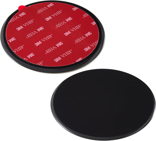 2 Pcs 70mm 3M VHB Adhesive Dashboard Pad Mounting Disk for Suction Cup Phone Mount & Garmin GPS Suction Mount V1188-WTJ-SJH-1824