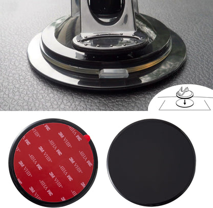 2 Pcs 70mm 3M VHB Adhesive Dashboard Pad Mounting Disk for Suction Cup Phone Mount & Garmin GPS Suction Mount V1188-WTJ-SJH-1824
