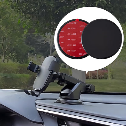 2 Pcs 70mm 3M VHB Adhesive Dashboard Pad Mounting Disk for Suction Cup Phone Mount & Garmin GPS Suction Mount V1188-WTJ-SJH-1824