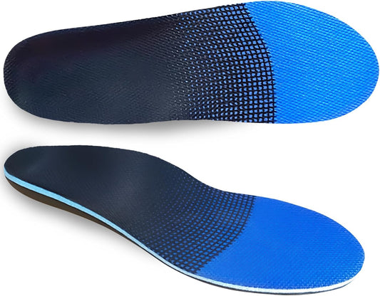 Plantar Fasciitis Feet Insoles, Arch Supports Orthotics Inserts Relieve Flat Feet for Men, Women, Orthotic V1188-WTJ-TLK-0225