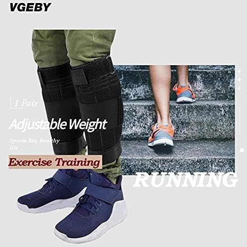 Weighted Leg Bands, Ankle Adjustable Loading Weighted Leg Strap for Women Men Fitness, Walking, Jogging, V1188-WTJ-TLK-0281