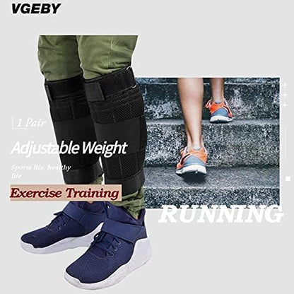 Weighted Leg Bands, Ankle Adjustable Loading Weighted Leg Strap for Women Men Fitness, Walking, Jogging, V1188-WTJ-TLK-0281