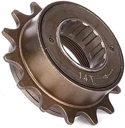 Single Speed Freewheel 14T Single Speed Freewheel Flywheel Bike Accessory for Mountain Road Folding V1188-WTJ-TLK-0299