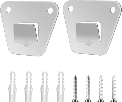 2-Set Wall Mounting Fan Bracket, Heavy Duty Wall Mounting Fan Bracket Holders for Oscillation Fans Solid V1188-WTJ-TLK-0548