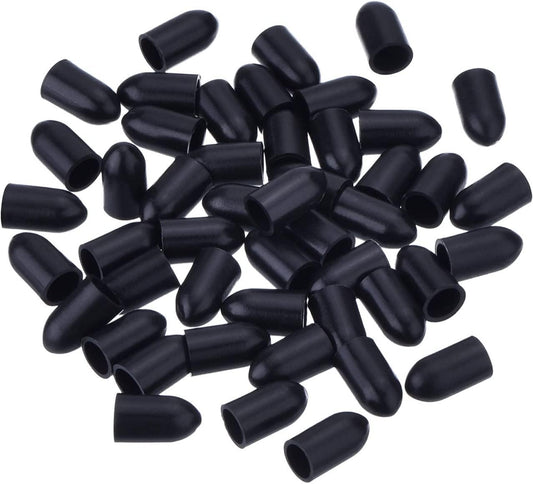 50 Pcs Pourers Dust Covers Olive Oil Liquor Bottle Pour Spout Cover Rubber Caps (Not Include the Spout) V1188-WTJ-TLK-0750