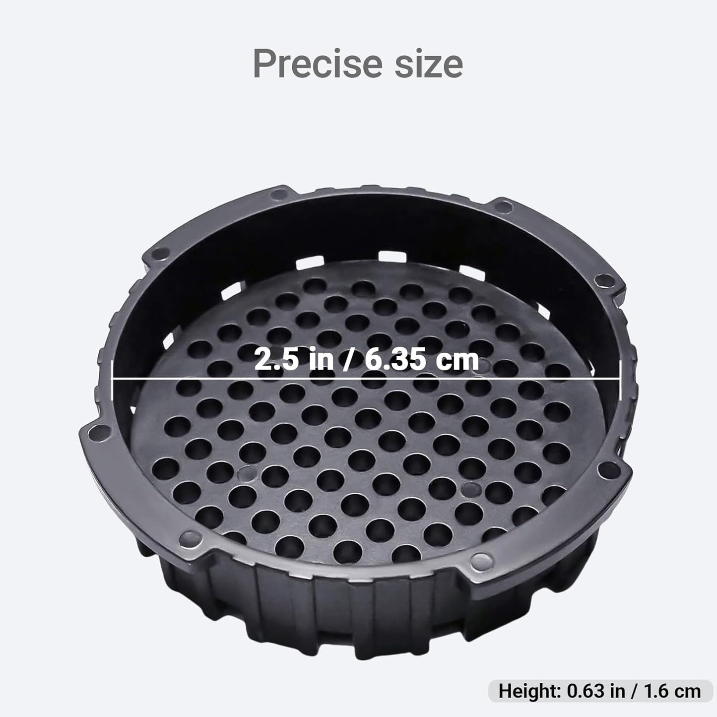 2 Pcs Replacement Filter Cap, Compatible with AeroPress Coffee and Espresso Maker V1188-WTJ-TLK-0756