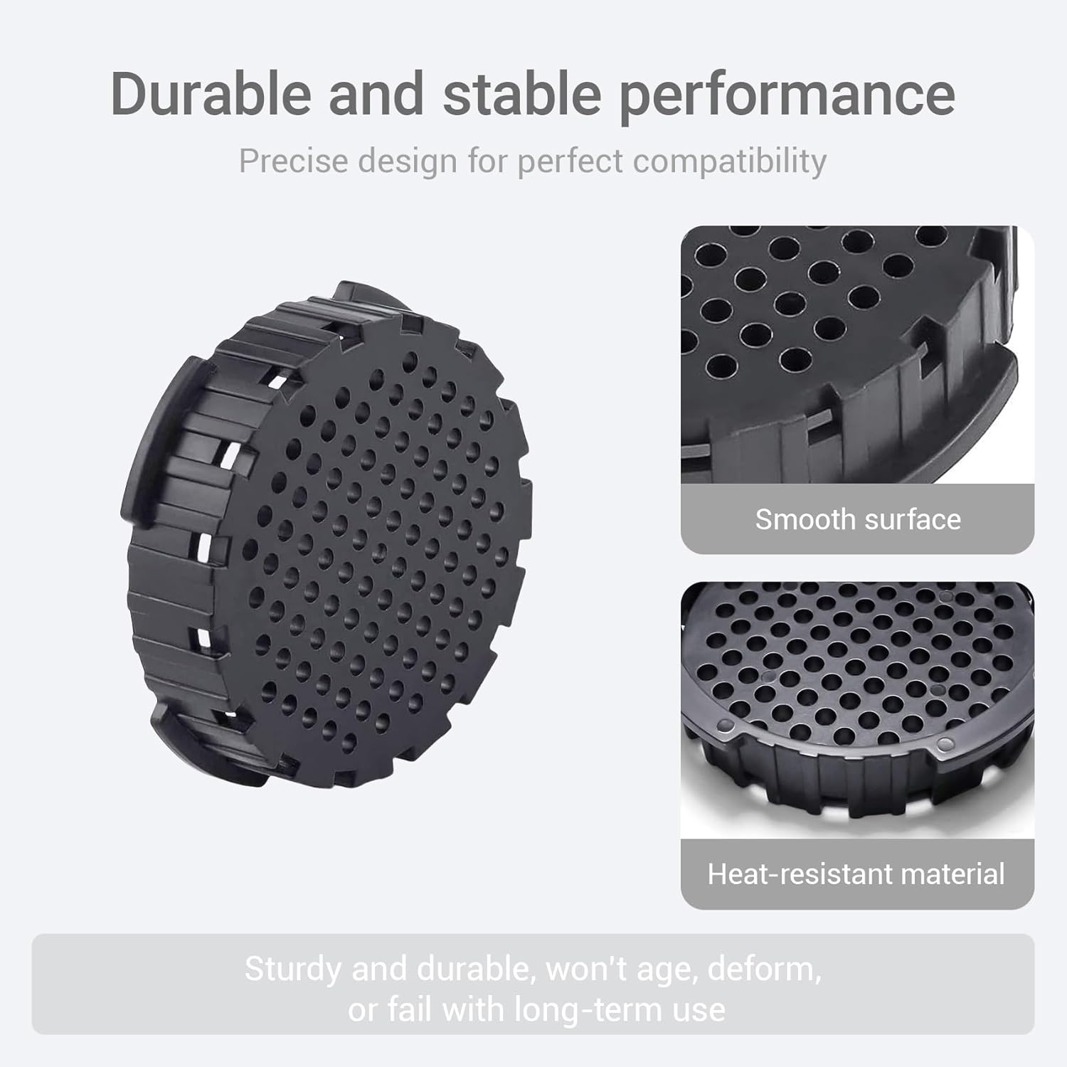 2 Pcs Replacement Filter Cap, Compatible with AeroPress Coffee and Espresso Maker V1188-WTJ-TLK-0756