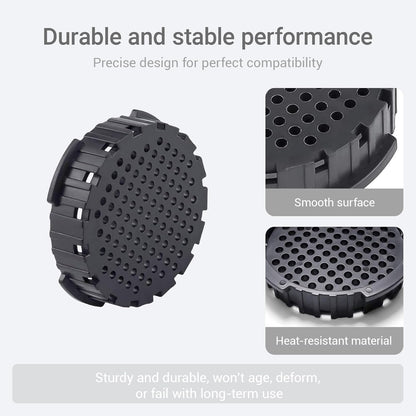 2 Pcs Replacement Filter Cap, Compatible with AeroPress Coffee and Espresso Maker V1188-WTJ-TLK-0756