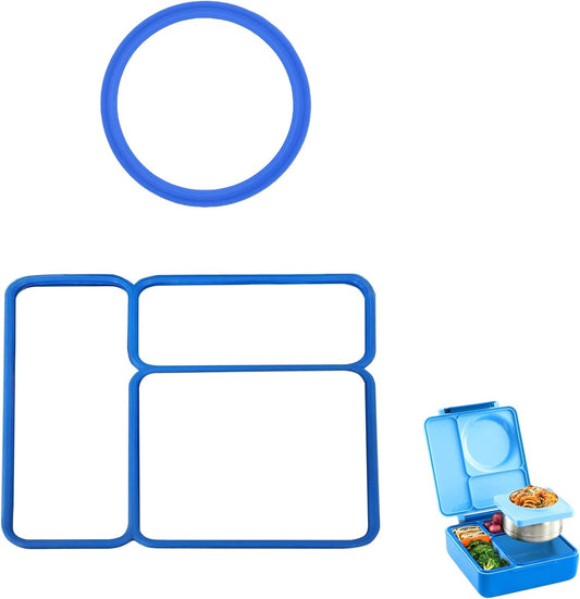 Vacuum Bottle Seal Gasket and Lid Seal Gasket Suitable For OmieBox - bento box accessories - Food-Safe V1188-WTJ-TLK-0782