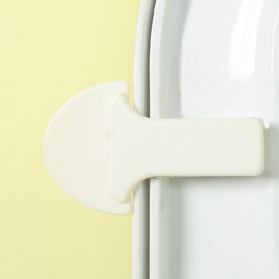 Toilet Seat Handle - Lift More, Less Mess -Easy Application 3 Pack White V1188-WTJ-TLK-0786