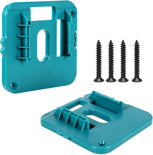 2 Pack m18 Battery Holder compatible with makita 18V Battery Mounts, compatible with makita tools, compatible V1188-WTJ-TLK-0835