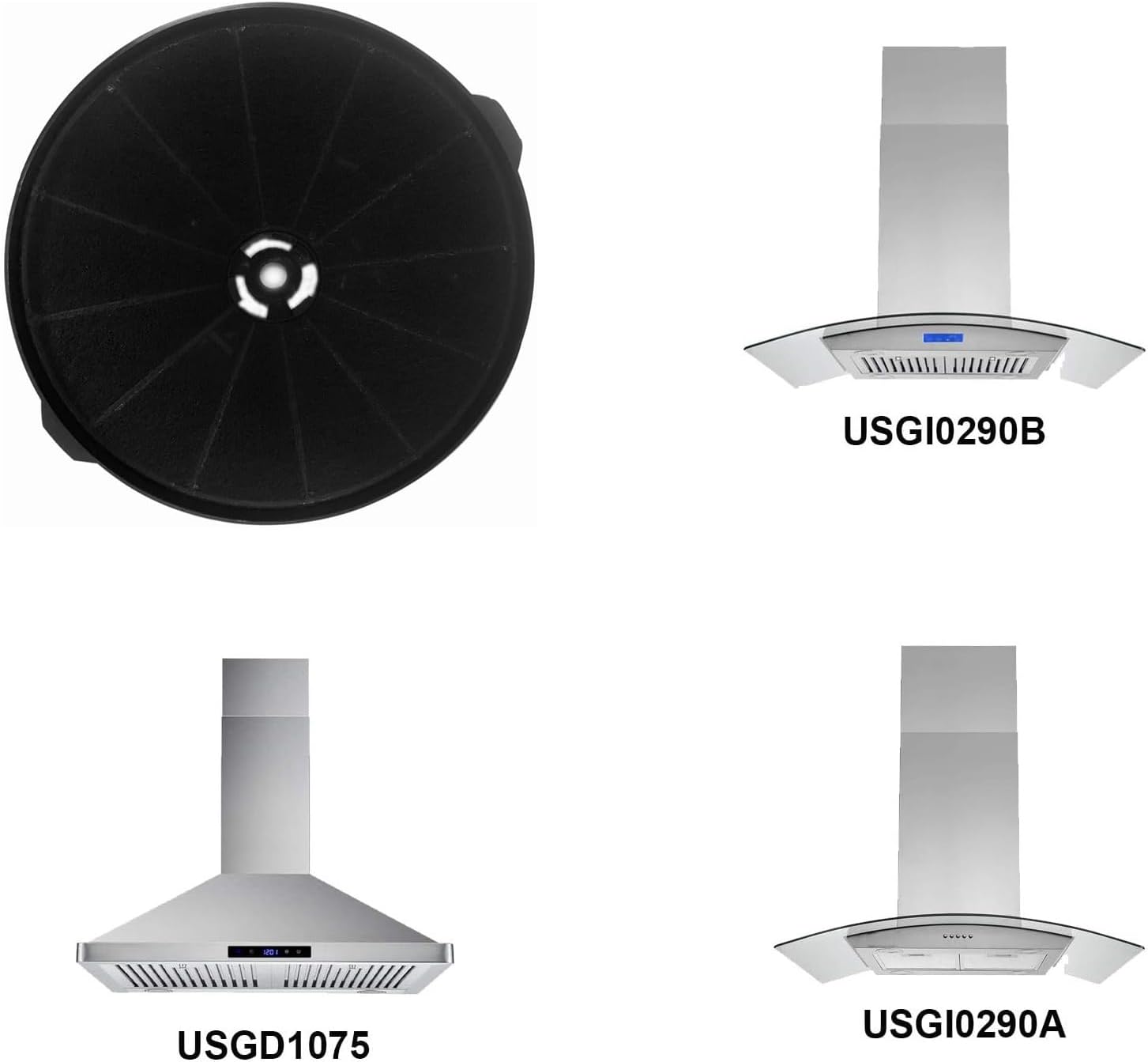 AP-CFK1-TM Range Hood Filter compatible with Cosmo Range Hood Charcoal CFK1-TM filter V1188-WTJ-TLK-0849