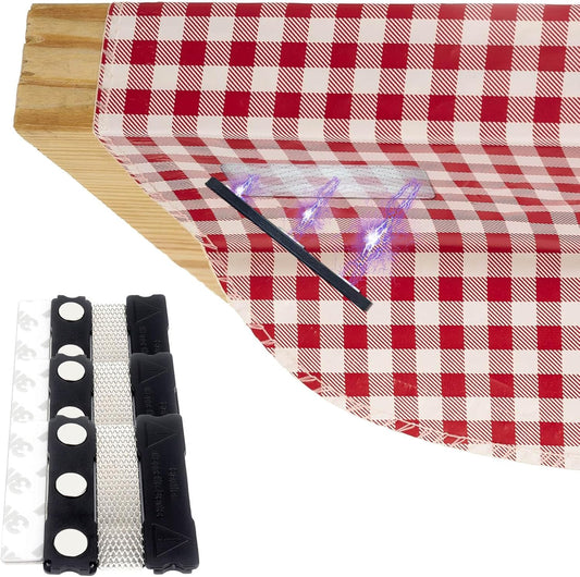 Tablecloth Clips for Thick Tables 6 Pack, Invisible Magnets Picnic Table Cloth Holder Clip Indoor Outdoor V1188-WTJ-TLK-1180