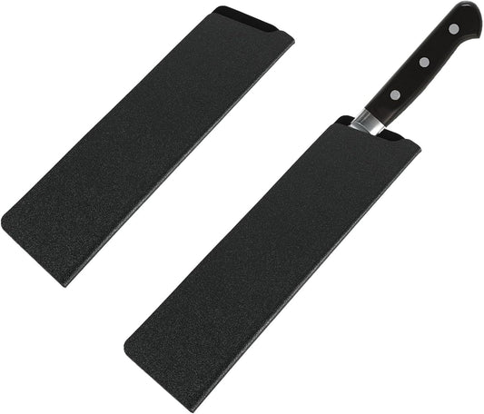 2 Pcs Knife Covers or Sleeves 8" x 2.2" Knife Edge Guard Universal Waterproof Kitchen Knife Sheath, Chef V1188-WTJ-TLK-1229