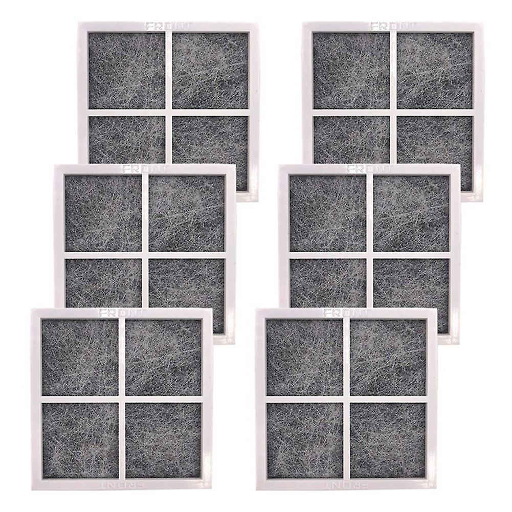 6 Pcs Replacement Air Filter For Lg Lt120f Elite 469918 Refrigerator Adq73214402, Adq73214404 V1188-WTJ-TLK-1392