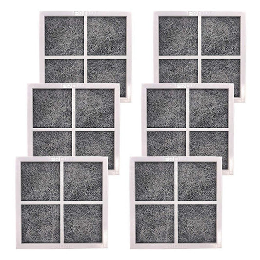 6 Pcs Replacement Air Filter For Lg Lt120f Elite 469918 Refrigerator Adq73214402, Adq73214404 V1188-WTJ-TLK-1392